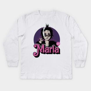 Marla Doll Kids Long Sleeve T-Shirt